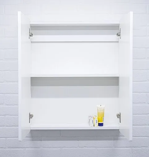 Шкаф двухстворчатый Айсберг Норма 02-60 белый DA1651H