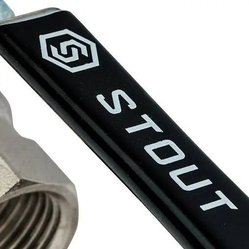 Кран шаровый с фильтром 1&quot;в x 1&quot;в Stout 0001 SVF 0001 000025