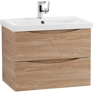 Тумба-умывальник подвесная BelBagno MARINO-CER 70 Rovere Bianco MARINO-CER-700-2C-SO-WO-P+BB-0321-70-LVB, 3