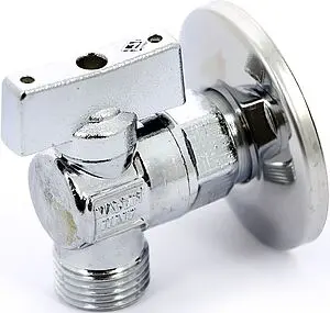 Кран шаровый угловой ½"н x ½"н Bugatti Miami 08830001 Кран шаровый угловой ½"н x ½"н Bugatti Miami 08830001, 1