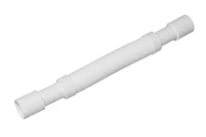 Слив гофрированный Mc Alpine 40/50x40/50мм L=480-1000мм MRMF2-A, 1