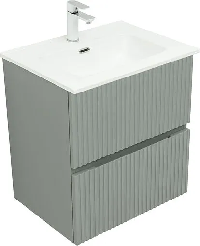 Тумба под умывальник Aquanet Джейн 60 мисти грин 00313316