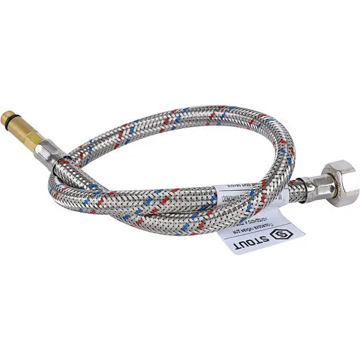 Гибкая подводка для смесителя Stout 0.6м x ½&quot;в x М10x1 L35мм SHF-0047-351015