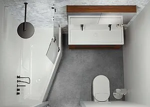 Ванна акриловая Riho Space 170x90 L B114001005, 3