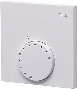 Проводной комнатный терморегулятор 24В TECEfloor RT-A 24 белый 77410032, 1