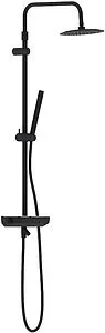 Душевая система с термостатом для ванны Damixa Scandinavian Pure чёрный матовый 936760300, 1