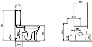 Бачок для унитаза Allen Brau Priority/Infinity белый 4.XX000.20 Бачок для унитаза Allen Brau Priority/Infinity белый 4.XX000.20, 2