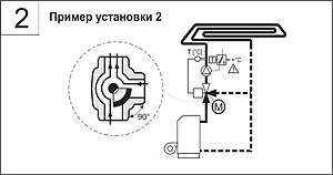 Привод для смесительных клапанов 230В Wester WK S11 CT-K WK-001, 5