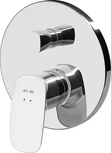Смеситель для ванны скрытого монтажа Am.Pm Spirit 2.1 хром F71A85000 Смеситель для ванны скрытого монтажа Am.Pm Spirit 2.1 хром F71A85000, 1