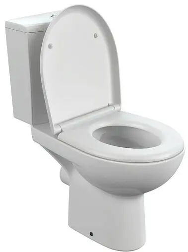 Унитаз-компакт безободковый Cersanit Nature New Clean On белый S-KO-NTR011-3/5-COn-DL-w Унитаз-компакт безободковый Cersanit Nature New Clean On белый S-KO-NTR011-3/5-COn-DL-w