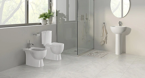 Биде напольное Sanita luxe Art белый BD.FS/Art/C/WHT.G/S1