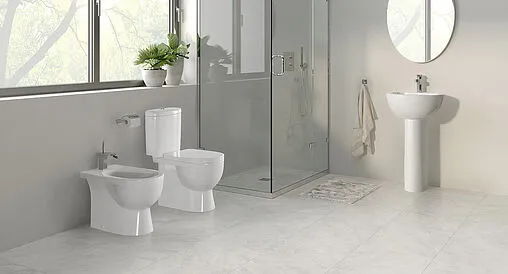 Биде напольное Sanita luxe Art белый BD.FS/Art/C/WHT.G/S1