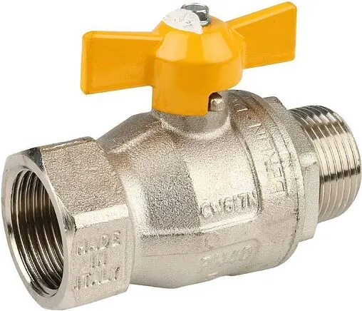 Кран шаровый для газа 1"в x 1"н Itap Berlin 073B100 Кран шаровый для газа 1"в x 1"н Itap Berlin 073B100