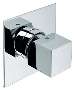 Смеситель для душа скрытого монтажа Bossini Cube хром Z004201.030 Смеситель для душа скрытого монтажа Bossini Cube хром Z004201.030, 1