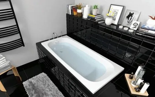 Ванна акриловая BERGES Nelu 180x80 с каркасом 050024 Ванна акриловая BERGES Nelu 180x80 с каркасом 050024