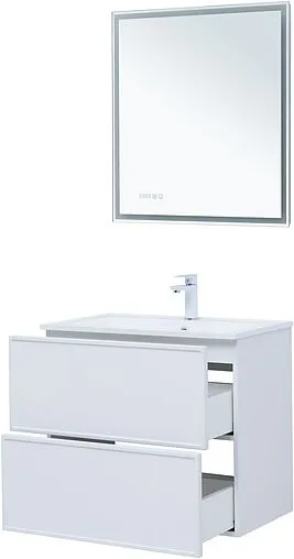 Тумба под умывальник Aquanet Арт 75 белый матовый 00313255