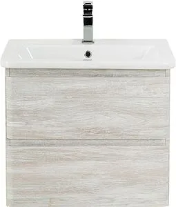 Тумба-умывальник подвесная BelBagno ALBANO-CER 60 Rovere Vintage Bianco ALBANO-CER-600-2C-SO-RVB+12060-KL, 1