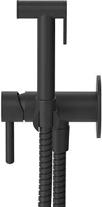 Гигиенический душ со смесителем WHITECROSS Y black чёрный матовый SYSYBI2BL Гигиенический душ со смесителем WHITECROSS Y black чёрный матовый SYSYBI2BL, 3