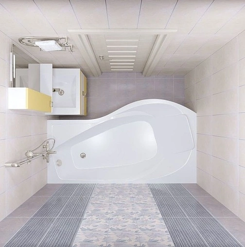 Ванна акриловая Triton Мишель 180x95 R Щ0000005904