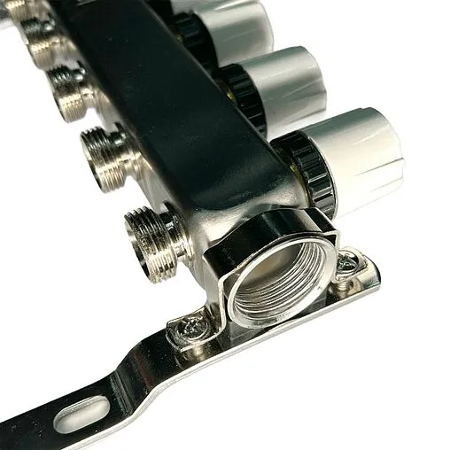 Группа коллекторная без расходомеров 5 отводов 1&quot;в/в x ¾&quot;ек Uni-fitt TECHNO 451W4305