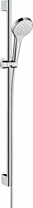 Душевая стойка Hansgrohe Croma Select S 110 Vario EcoSmart 3jet 90см хром/белый 26573400 Душевая стойка Hansgrohe Croma Select S 110 Vario EcoSmart 3jet 90см хром/белый 26573400, 1