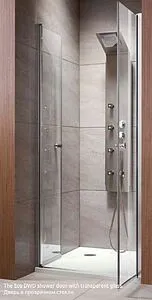 Дверь в нишу 1200мм прозрачное стекло Radaway EOS DWD 120 37773-01-01N, 3