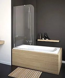 Шторка на ванну 800мм прозрачное стекло Radaway Torrenta PNJ PNJ 80 L 201101-101NL Шторка на ванну 800мм прозрачное стекло Radaway Torrenta PNJ PNJ 80 L 201101-101NL, 1