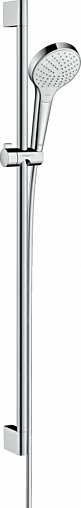 Душевая стойка Hansgrohe Croma Select S 110 Vario EcoSmart 3jet 90см хром/белый 26573400 Душевая стойка Hansgrohe Croma Select S 110 Vario EcoSmart 3jet 90см хром/белый 26573400