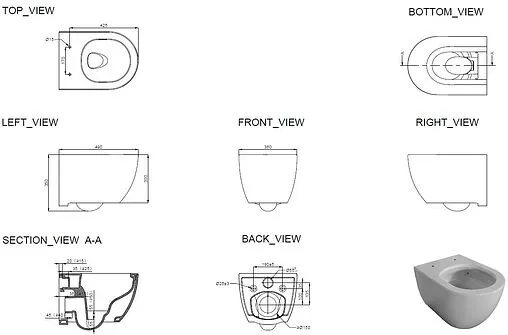 Унитаз подвесной безободковый Allen Brau Priority Tornado белый 4.31009.20