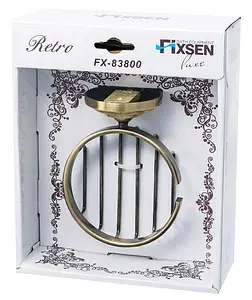 Мыльница Fixsen Retro бронза FX-83809A Мыльница Fixsen Retro бронза FX-83809A, 2