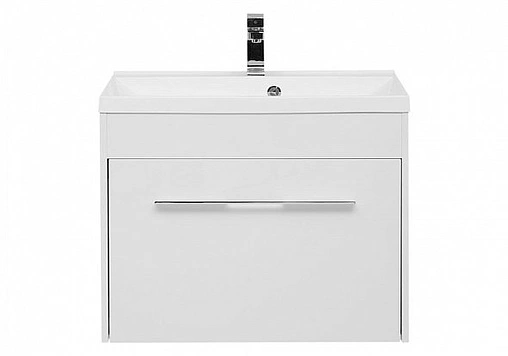 Тумба под умывальник подвесная Aquanet Августа 75 белый 00210028