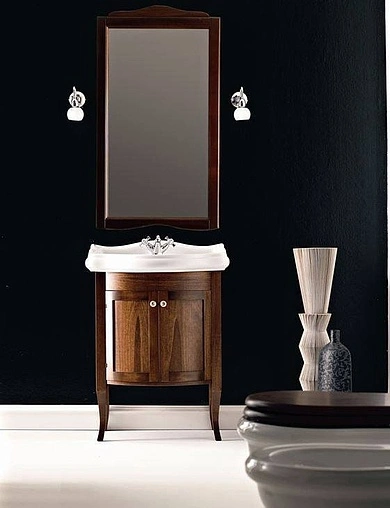 Тумба-умывальник напольная Kerasan Retro 69 noce (орех) 735140+