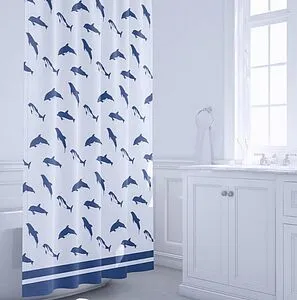 Шторка для ванны Fixsen Dolphins FX-1502, 2