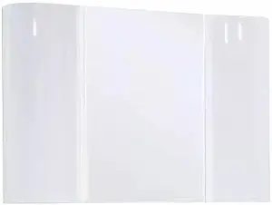 Шкаф-зеркало Aquaton Ондина 100 белый 1A176102OD010 Шкаф-зеркало Aquaton Ондина 100 белый 1A176102OD010, 1