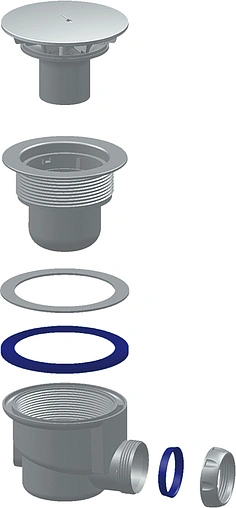 Сифон для душевого поддона Unicorn нержавеющая сталь G412H Сифон для душевого поддона Unicorn нержавеющая сталь G412H