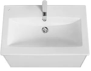 Тумба-умывальник подвесная Aquaton Сохо 75 белый глянец 1A2581K2AJ010 Тумба-умывальник подвесная Aquaton Сохо 75 белый глянец 1A2581K2AJ010, 3