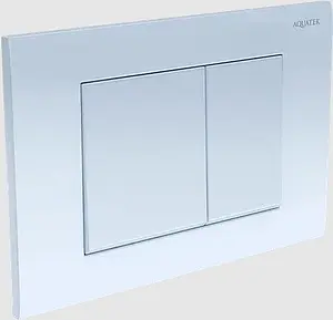 Клавиша смыва для унитаза Aquatek KDI-0000009 белый глянцевый Клавиша смыва для унитаза Aquatek KDI-0000009 белый глянцевый, 3