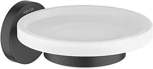 Мыльница Aquatek Европа чёрный матовый AQ4103MB Мыльница Aquatek Европа чёрный матовый AQ4103MB, 1