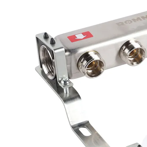 Группа коллекторная без расходомеров 3 отвода 1&quot;в/в x ¾&quot;ек Rommer RMS-3201-000003