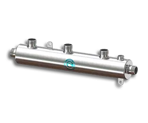 Коллектор распределительный проходной 3 отвода 1&quot;н/н x 1&quot;н Север-R-К3(Aisi) 1955007, 1