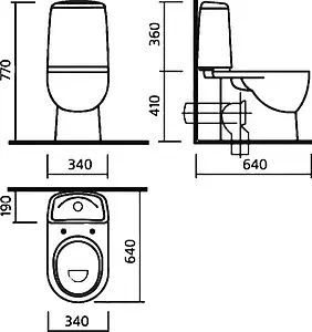 Унитаз-компакт Sanita Luxe Best Comfort белый WC.CC/Best/2-DM/WHT.G/S1 Унитаз-компакт Sanita Luxe Best Comfort белый WC.CC/Best/2-DM/WHT.G/S1, 2