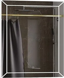 Зеркало с подсветкой Continent Kraft Led 60x80 ЗЛП484, 1