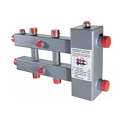 Распределительный коллектор 3 контура с гидрострелкой 1¼&quot;н x 1&quot;н Valtec VTc.100.SH.070603