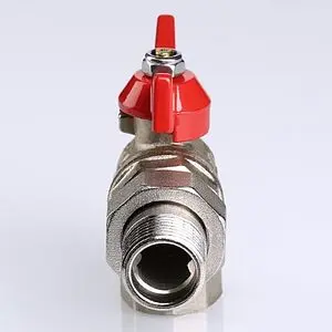 Кран шаровый с американкой угловой ½"в x ½"н Valtec Base VT.228.N.04 Кран шаровый с американкой угловой ½"в x ½"н Valtec Base VT.228.N.04, 5