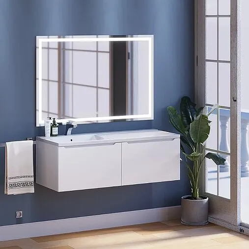 Тумба под умывальник подвесная Uperwood UPD Tanos 120 L белый 291020263 Тумба под умывальник подвесная Uperwood UPD Tanos 120 L белый 291020263