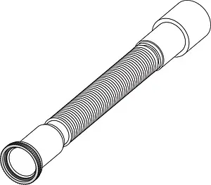 Слив гофрированный AlcaPlast 1½x40/50мм L=400-850мм A708 Слив гофрированный AlcaPlast 1½x40/50мм L=400-850мм A708, 3