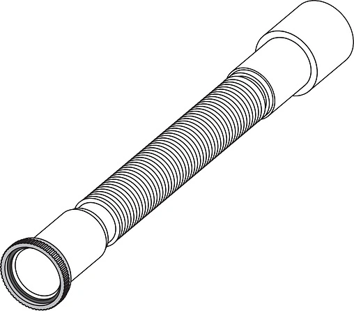 Слив гофрированный AlcaPlast 1½x40/50мм L=400-850мм A708 Слив гофрированный AlcaPlast 1½x40/50мм L=400-850мм A708