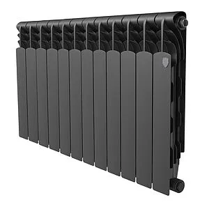 Радиатор биметаллический 12 секций Royal Thermo Revolution Bimetall 500 2.0 Noir Sable RTRBNS250012 Радиатор биметаллический 12 секций Royal Thermo Revolution Bimetall 500 2.0 Noir Sable RTRBNS250012, 1
