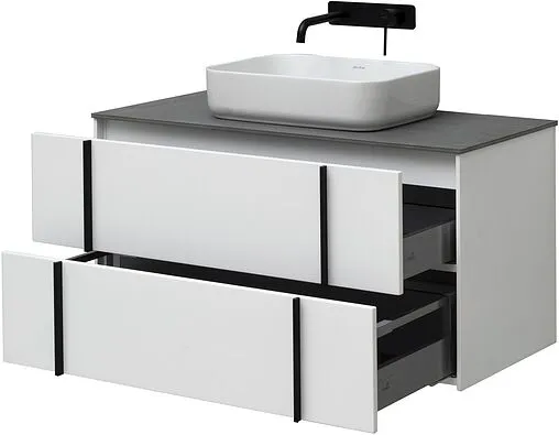 Тумба под умывальник подвесная Allen Brau Reality 120 белый 1.32008.WM