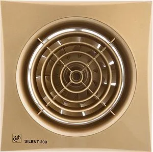 Вентилятор вытяжной Soler & Palau SILENT-200 CZ GOLD Вентилятор вытяжной Soler & Palau SILENT-200 CZ GOLD, 1